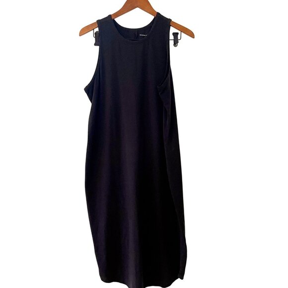 Universal Standard Black Tank Midi Dress, Size 14/16 - Picture 1 of 3